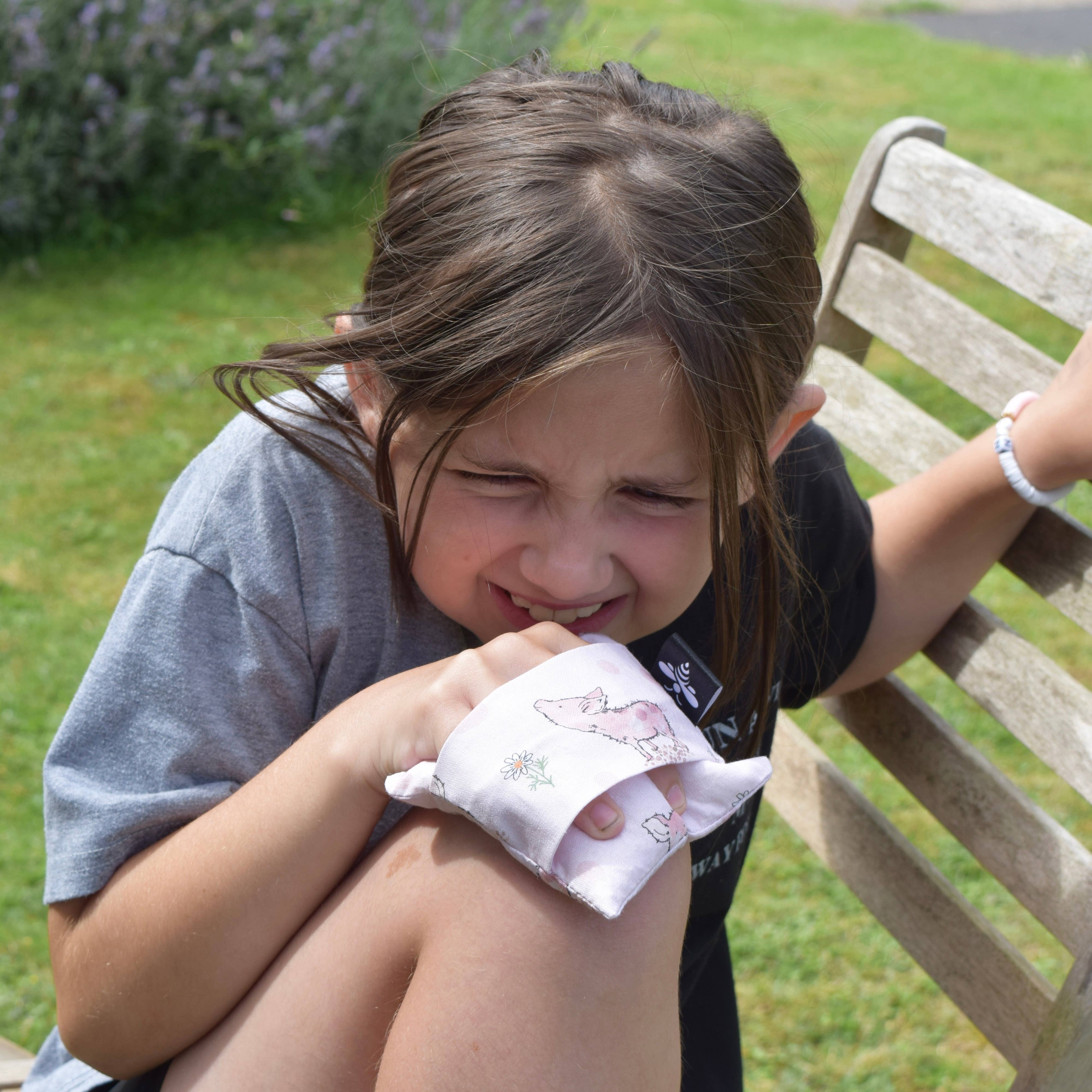 Lou Bees – wholesale Hot/cold compress – Kids Ouchy Pouchys. Hot and Cold Rice Pack for life’s little10