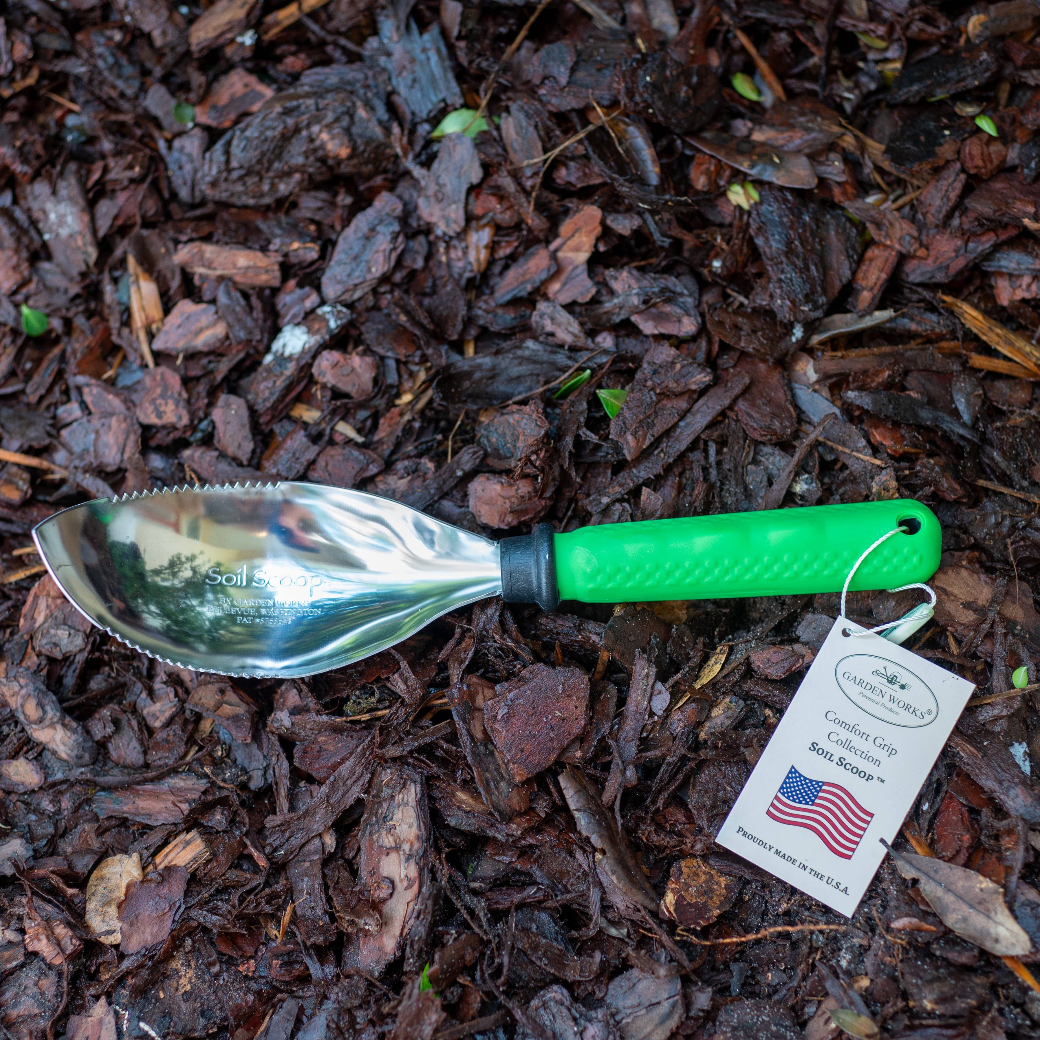 Garden Works - Wholesale Garden Tool - Soil Scoop™ - Comfort Grip - USA1