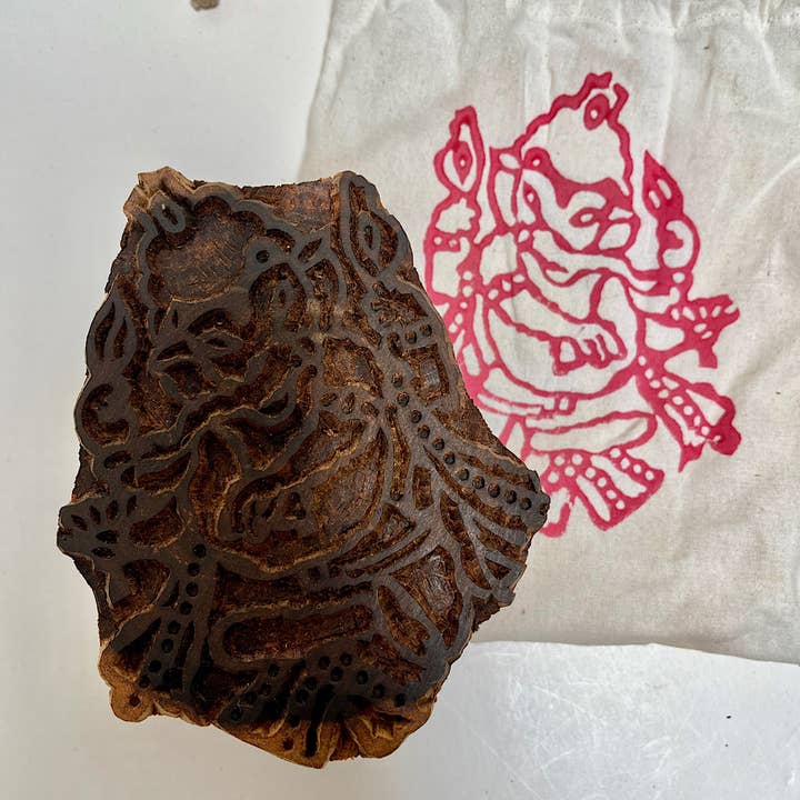 Bloque de madera Ganesh de 6 pulgadas para venta al por mayor de natural habitat