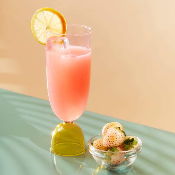 Mamo - Wholesale Cocktail/liquor glass - Hi-Ball clear + honey