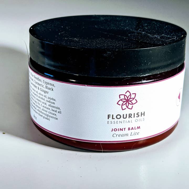 Flourish Essential Oils – wholesale Healing salve/balm/cream – Joint Balm Cream Lite