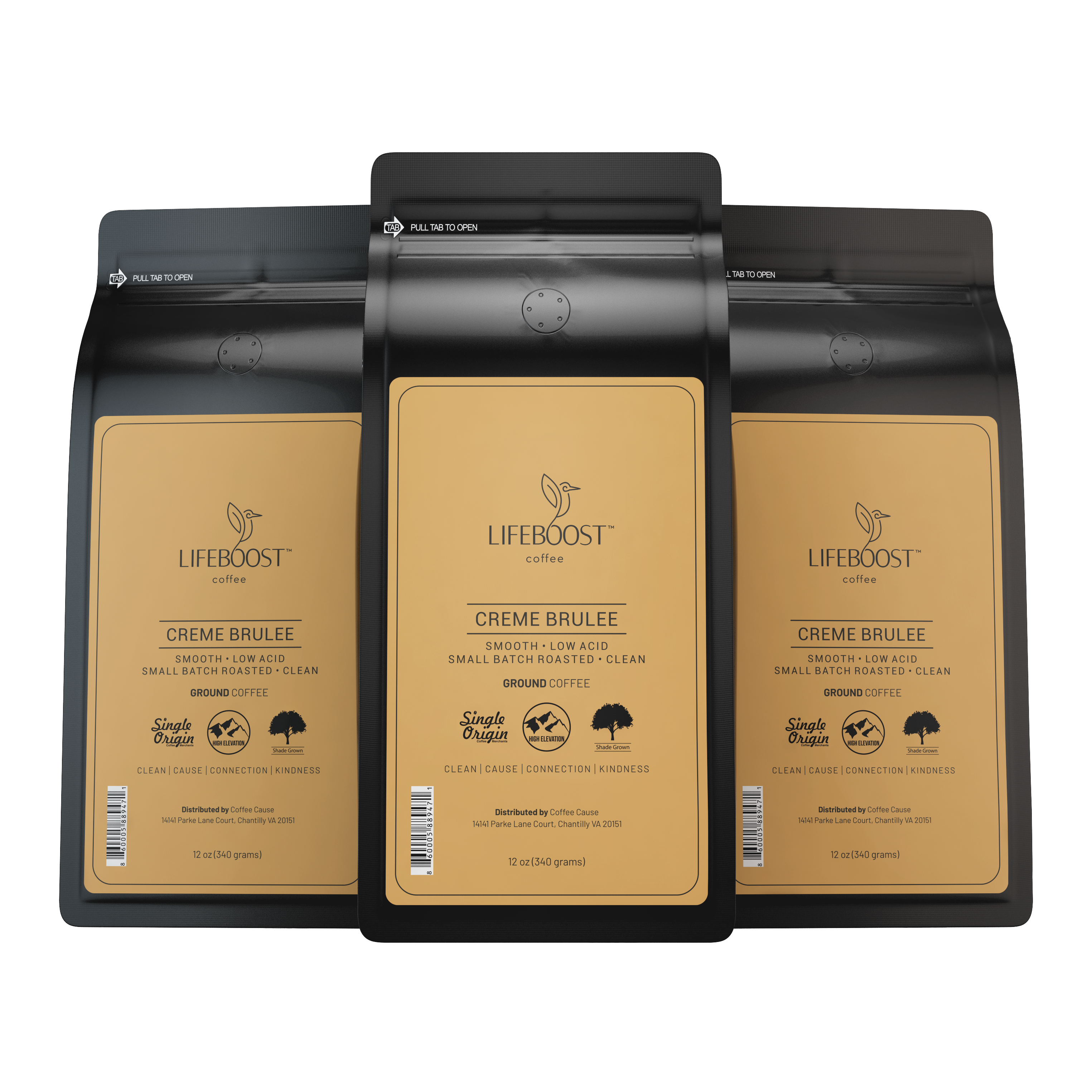 Lifeboost Coffee - Wholesale Coffee Beans - Crème Brulee1