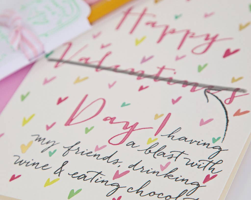 Karen Adams Designs – wholesale Valentine's Day card – Anti-Valentines's Greeting Card3