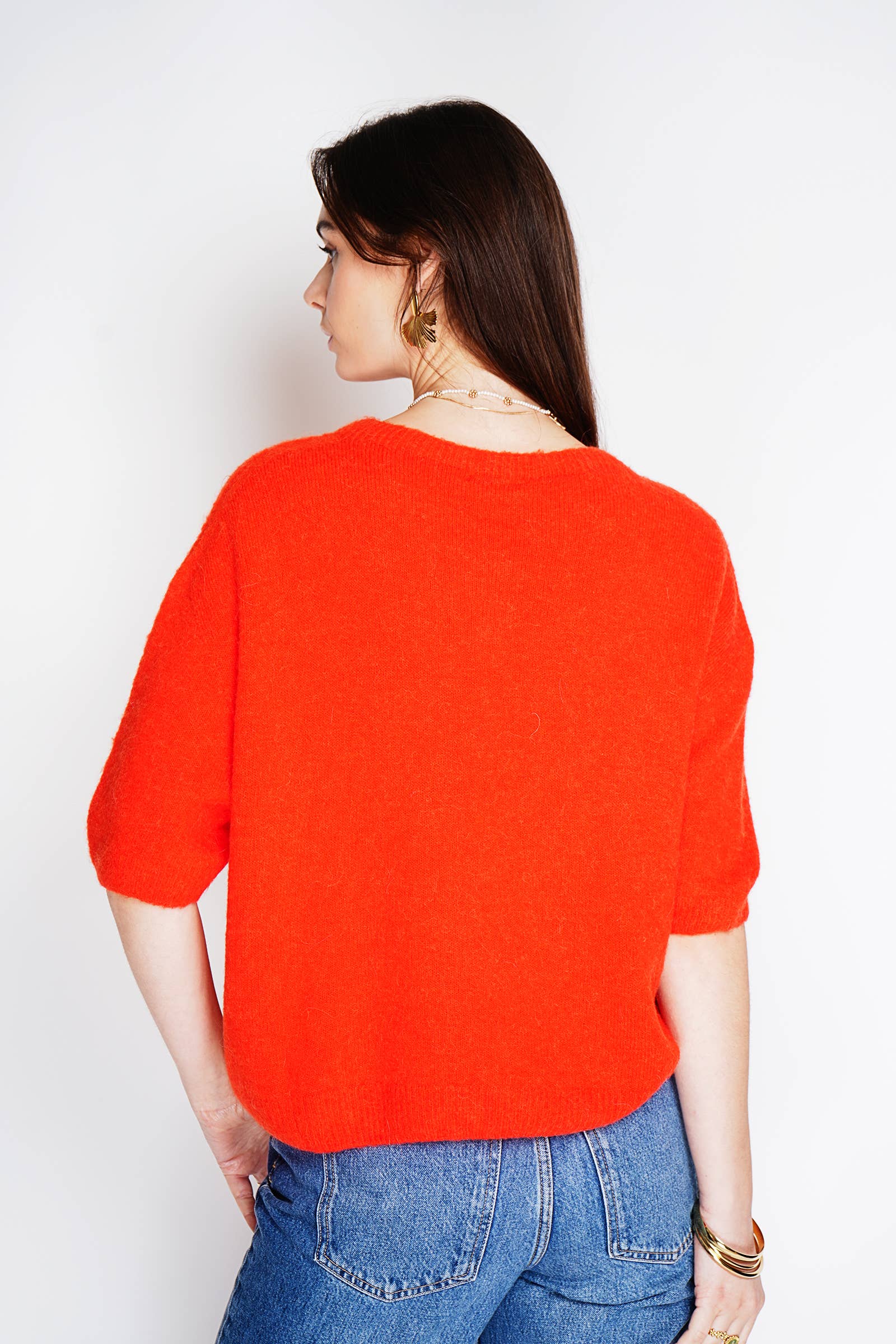 NOELINE - Wholesale Pullover-trui - Dames - Trui in superfijne alpaca 801027