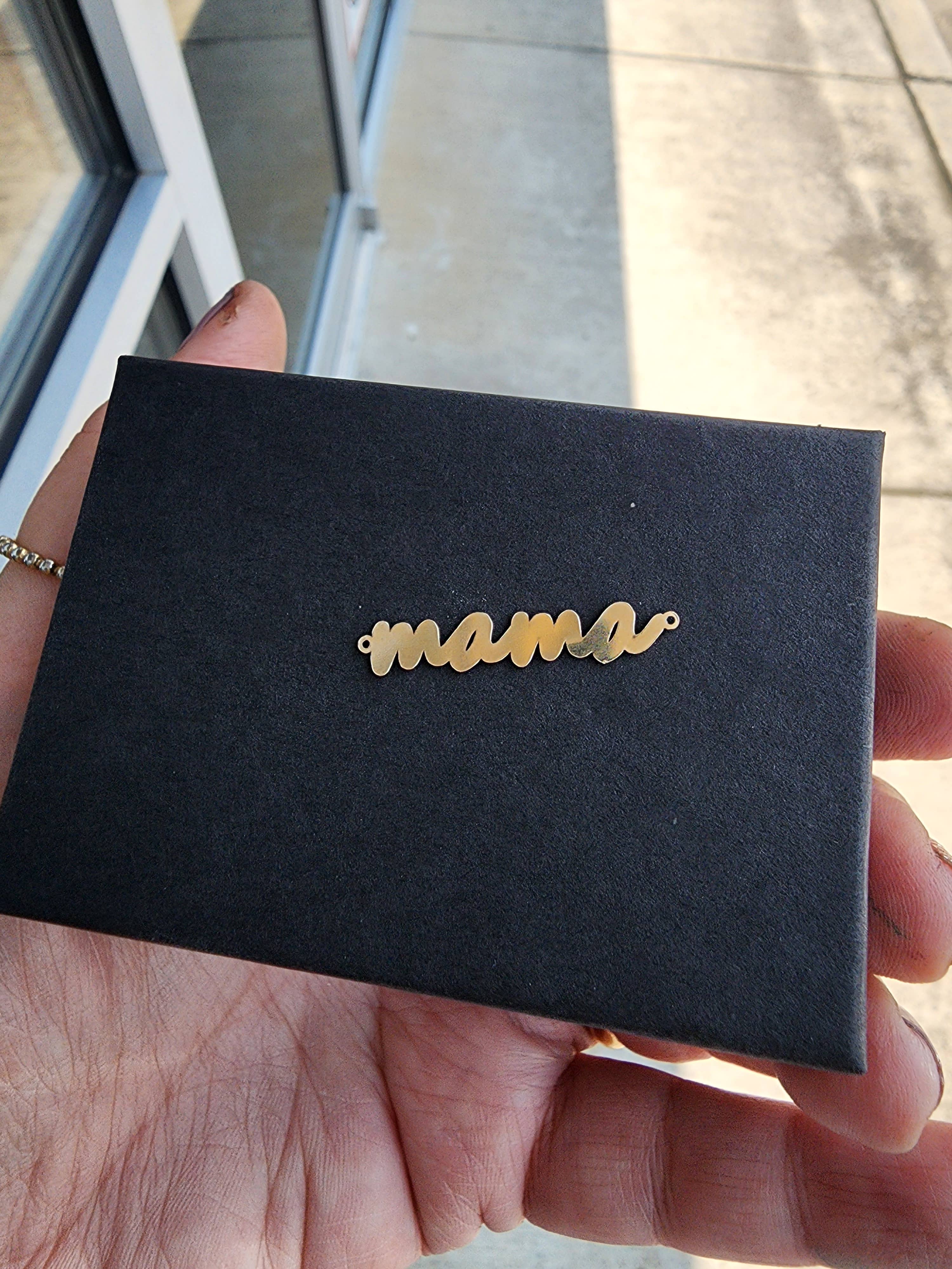 Tres Carmela - Vendita all'ingrosso Collana con ciondolo/pendaglio - Ciondolo Mama in oro riempito o argento sterling2