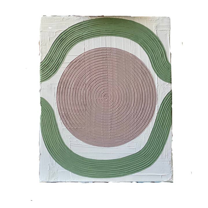 «Rosebud»//16" x 20" per la vendita all'ingrosso da parte di Seneca Avenue Arts