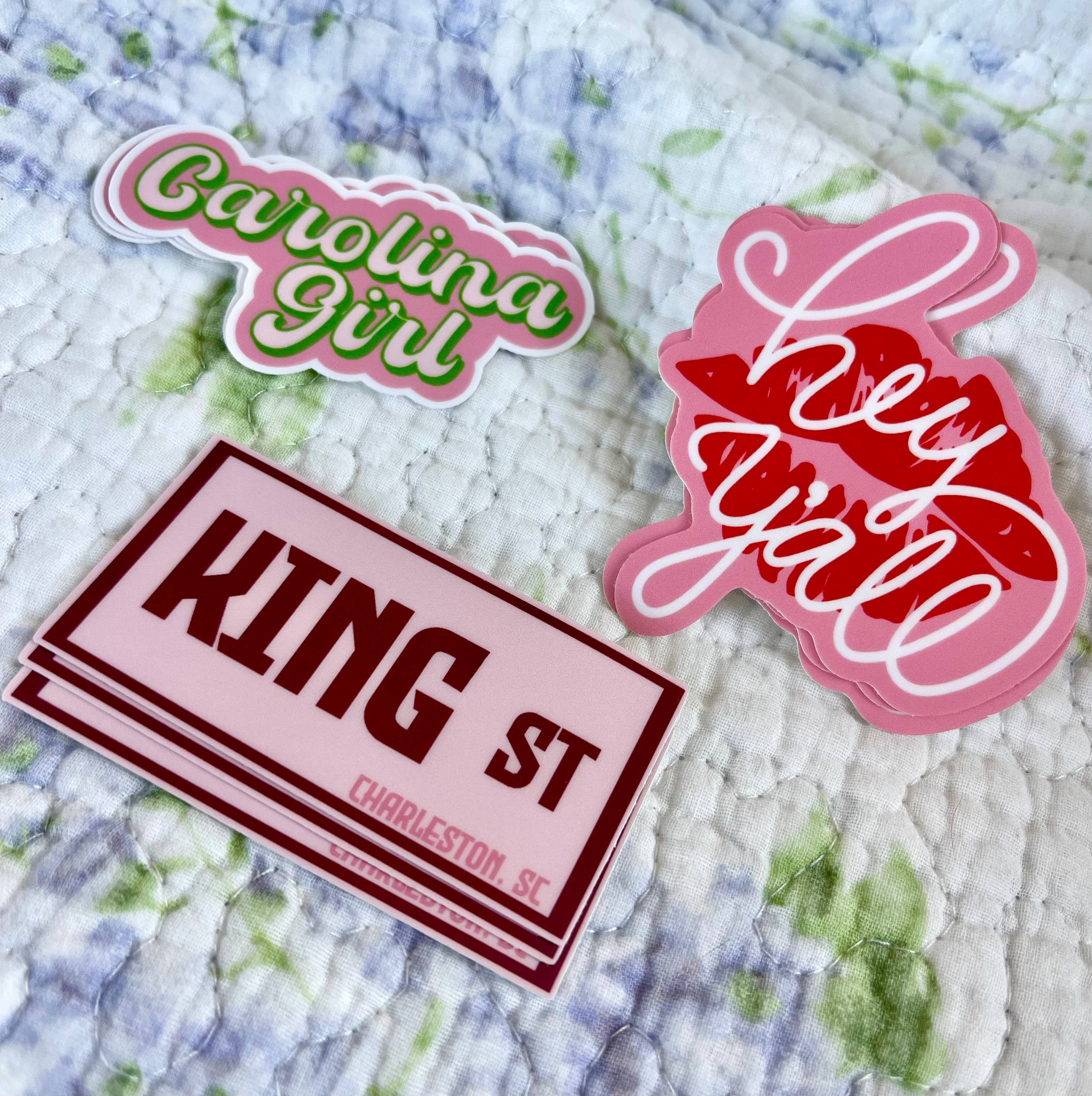 Stickers by Saylor - Wholesale Sticker - King Street Sign Charleston South Carolina Vinyl Sticker3