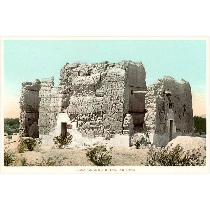 Found Image Press - Wholesale Magnet - Magnet AZ-07 Casa Grande Ruins