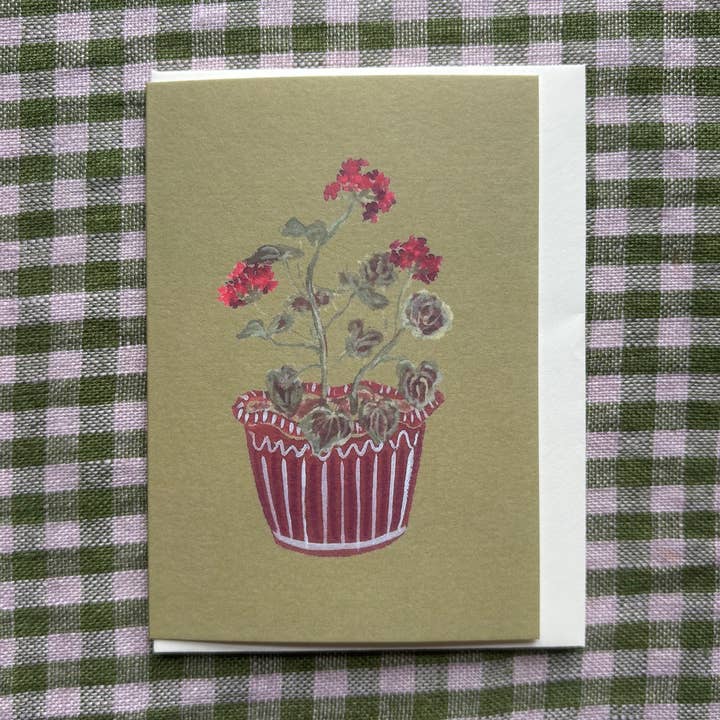 Red Geraniums mini card and other Purchase Wholesale geranium. Free Returns & Net 60 Terms on Faire trending on Faire.