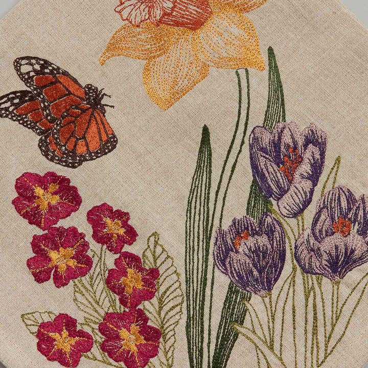 Coral & Tusk - Wholesale Dinner & Cloth Napkin - Blooms Dinner Napkin