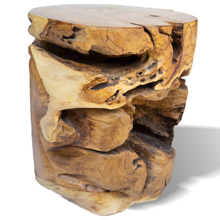 Copper Art - Wholesale Stool - New Stool Teak