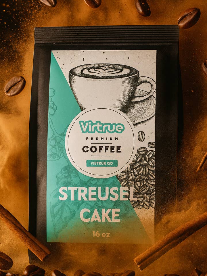 Zimt-Kuchen-Kaffee | 16oz - Kleine Charge, Meisterröster für den Großhandel von Virtrue