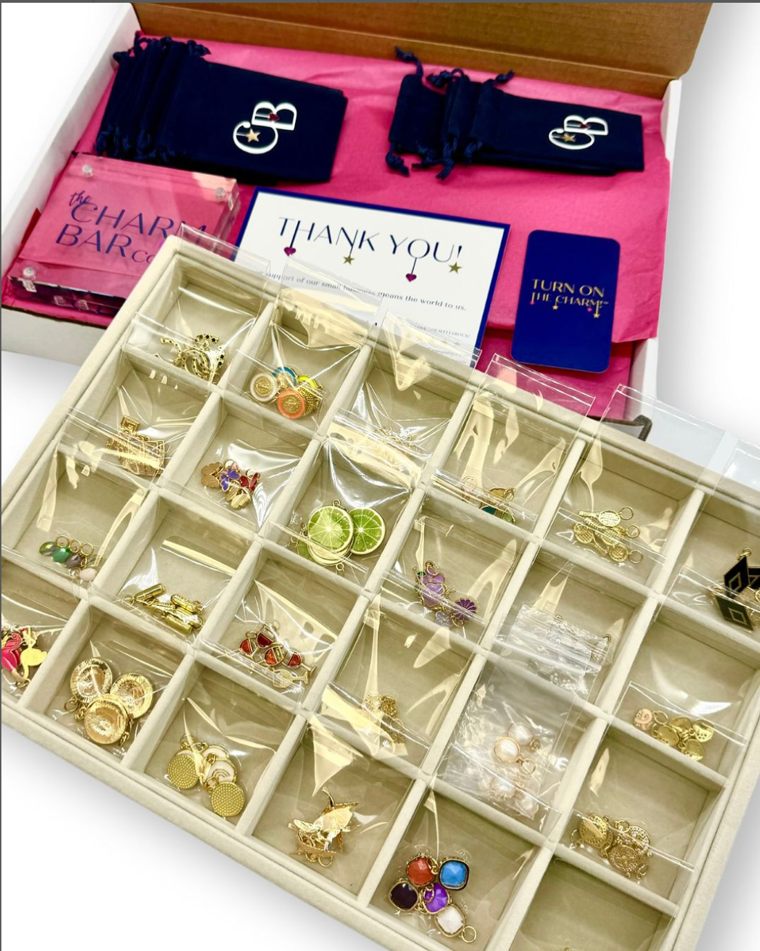 The Charm Bar Company – wholesale Individual charm/pendant – Gold Charm Bar Refill1