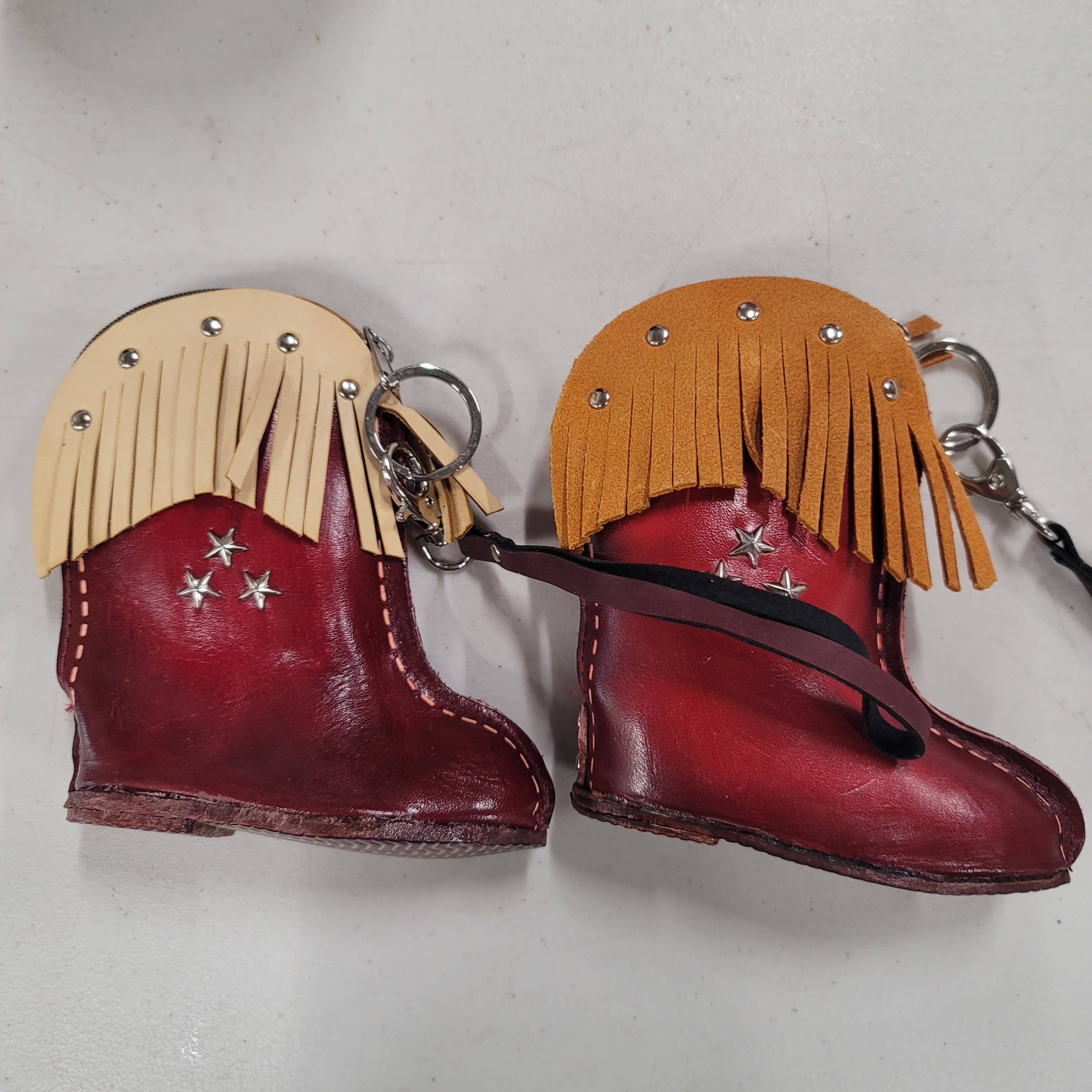 Sunflower Handmade leather inc - Wholesale Coin Purse - Women's - Leather Western Boot Coin Purse Wristlet2