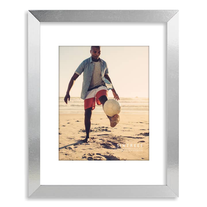 Sixtrees - Wholesale Picture Frame - Logan Collection Matted Wood Picture Frames - Multiple Sizes14