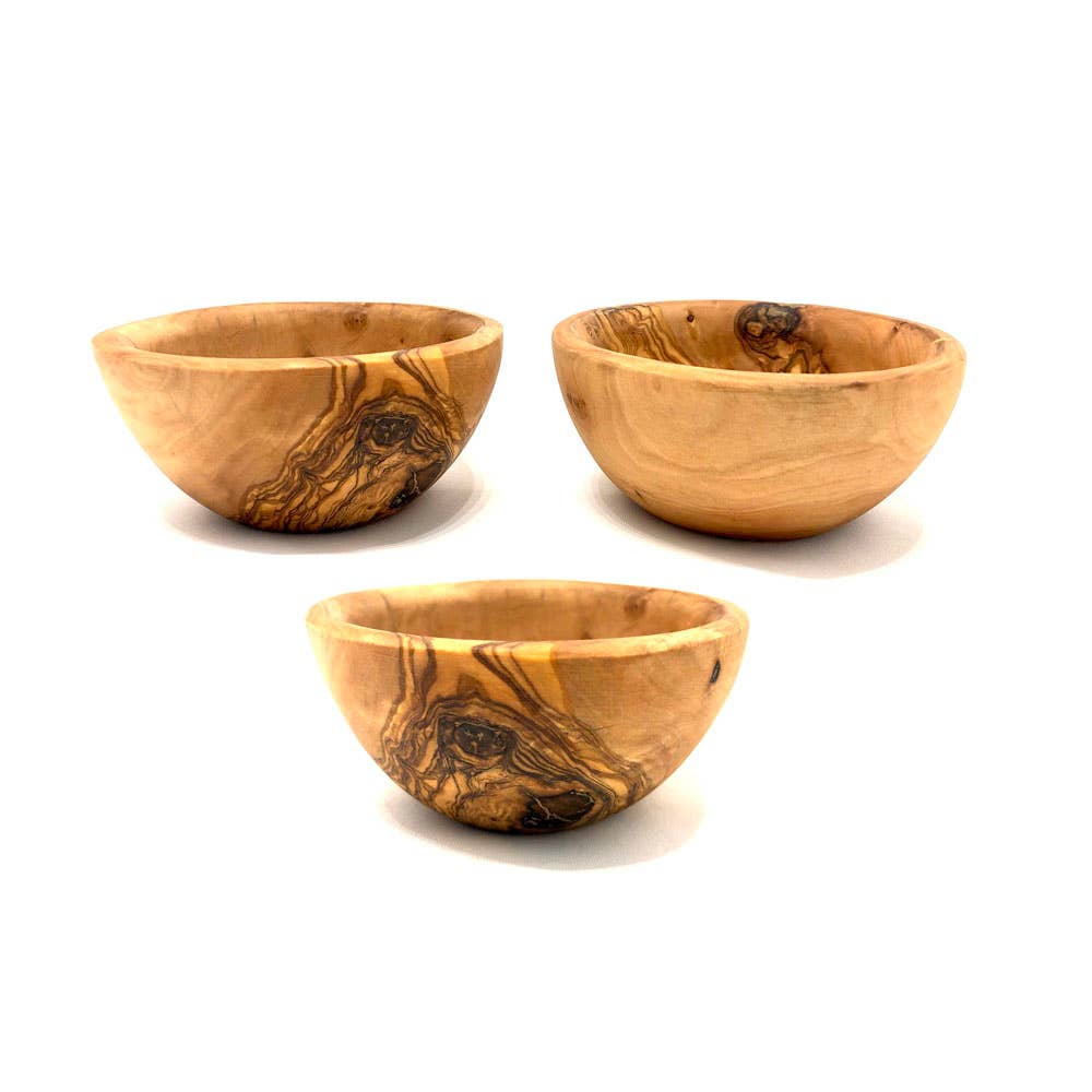 olivenholz-erleben - Wholesale Serve Bowl - Tapas bowl round Ø 10 cm olive wood3