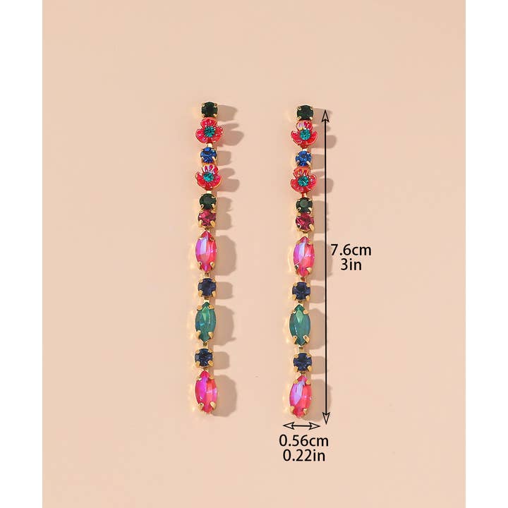 Blossom bijoux - Wholesale Dangle Earrings - Stud earrings 25AHBOL031