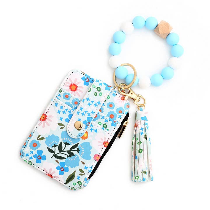 ACCITY - Wholesale Keychain Bracelet - NEW ARRIVAL BRACELET FLORAL KEYCHAIN_CWMM12957