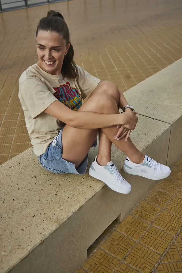 Komrad's OCNS Pacific Low Sneakers | Sea Mist for wholesale on Faire4