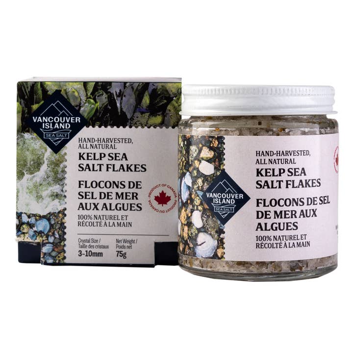 Vancouver Island Sea Salt - Vendita all'ingrosso Sale - Tutti i fiocchi di sale marino di alghe naturali