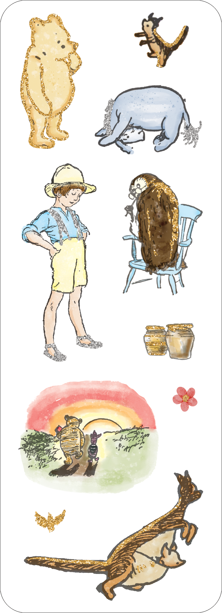 Peter Pauper Press - Wholesale Sticker - Kids & Baby - Winnie-the-Pooh Sticker Set4