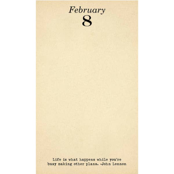 Sugarboo & Co - Wholesale Notepad - 365 Lovely Thoughts for Each Day of the Year