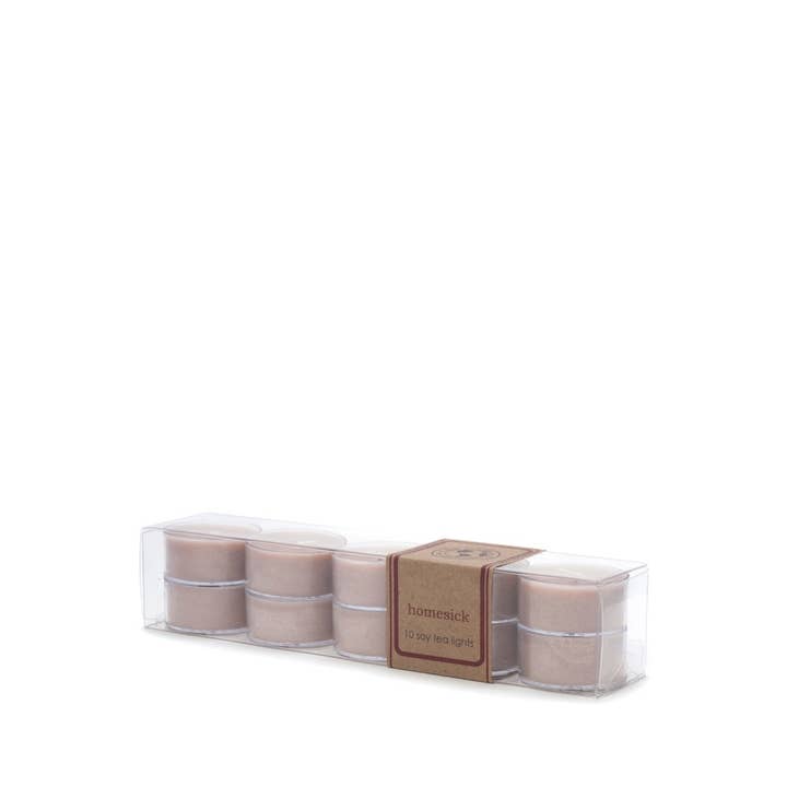 vela de té 10 pk HOMESICK para venta al por mayor de Eco Candle Company