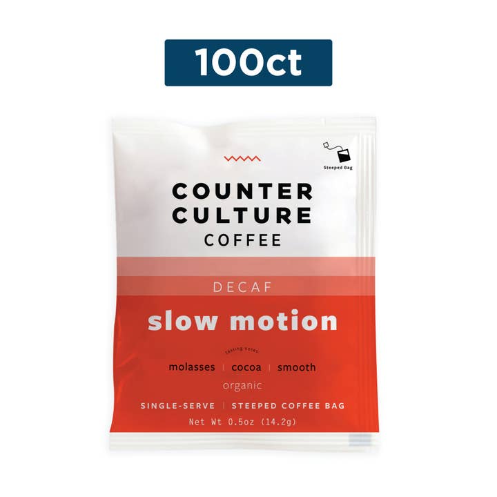 Steeped Coffee - Wholesale Coffee Beans - Counter Culture Coffee 100-count Mastercase