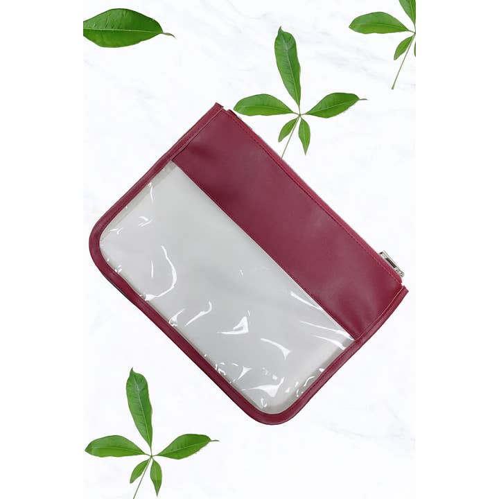 Suzie Q USA - Wholesale Makeup/Cosmetic Bag - Clear Cosmetics & Toiletry Pu Handbag2