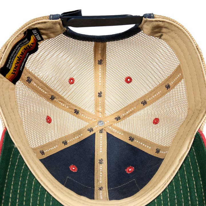 YoColorado - Wholesale Trucker Hat - Unisex - Hat - Vintage Denim Flag Patch Trucker6