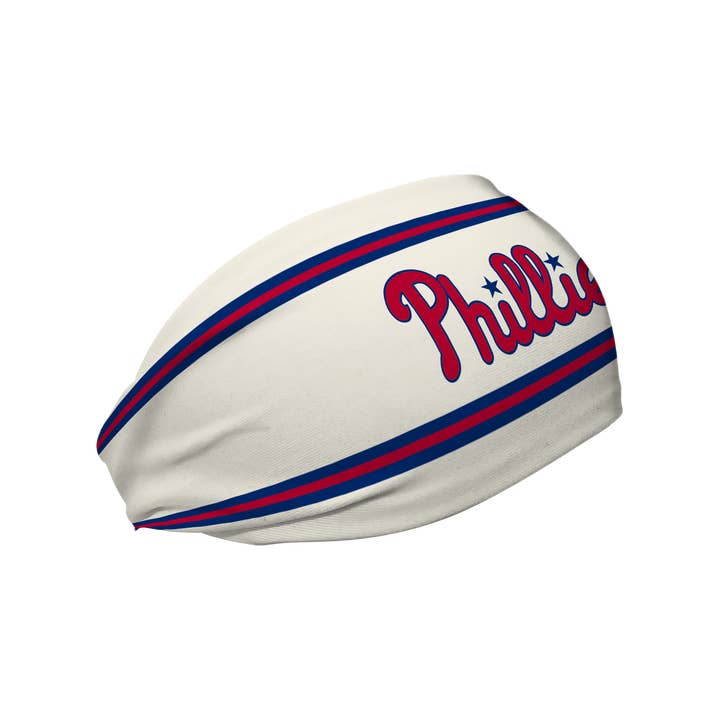 cream Phillies Cooling Headband: Alternate Jersey for wholesale on Faire