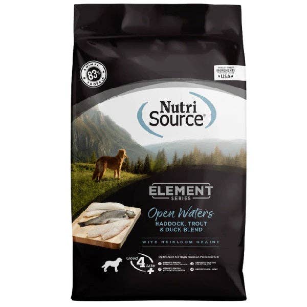 NutriSource Element Open Water for dogs 24lb for wholesale by La boite à Penny