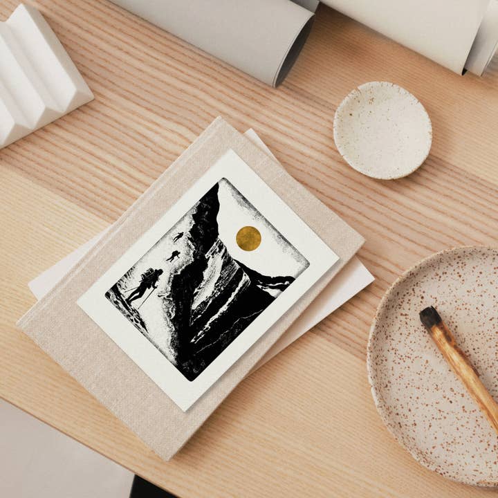 Luke Holcombe Studio – wholesale Everyday greeting card – Cascade Individual Card (A6) Waterfall Hiking Landscape8