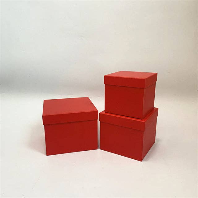 Elegant Design Supply – wholesale Presentbox – Enkel fyrkantig blomsterpresentlåda1