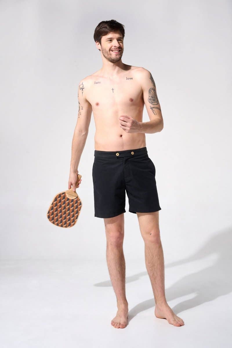 APNEE - Wholesale Swim Shorts - Men's - Swim shorts - Enzo black1