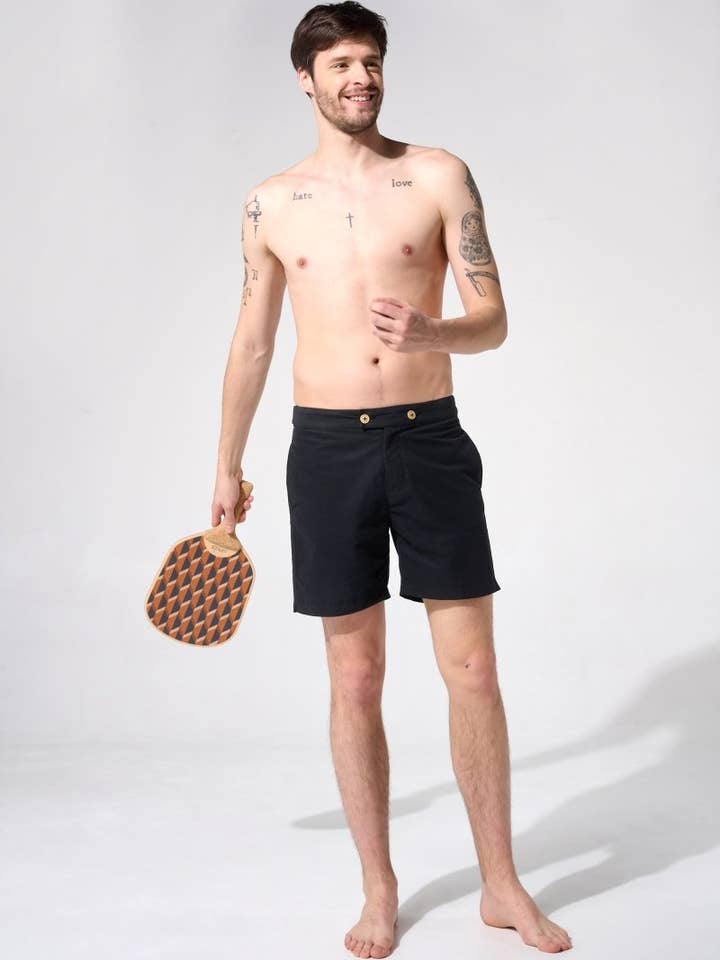 APNEE - Wholesale Swim Shorts - Men's - Swim shorts - Enzo black1