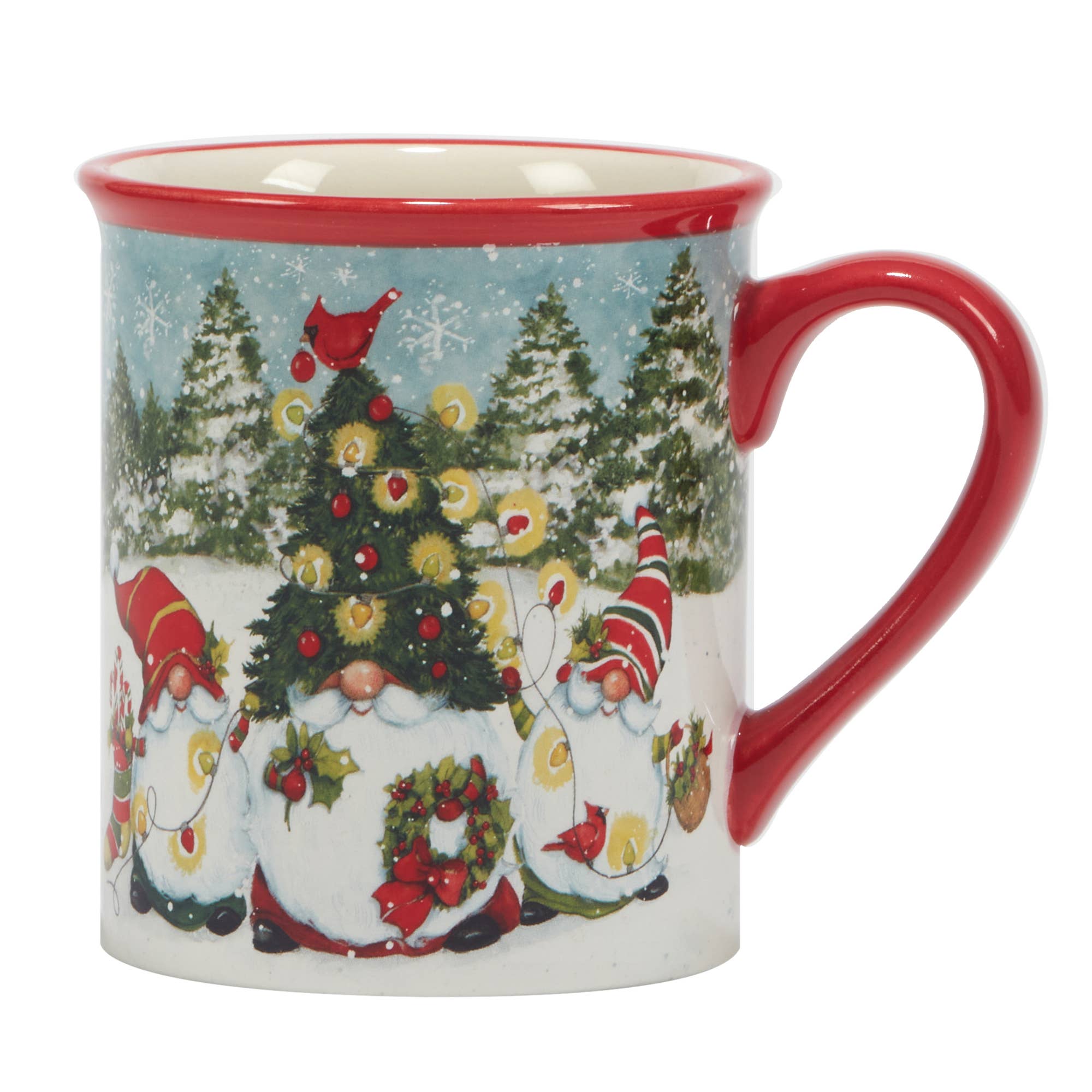 Certified International – wholesale Coffee mug – Christmas Gnomes Mug 16 oz asst2