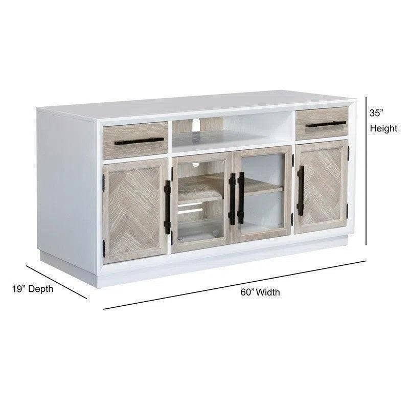 LOOMLAN - Wholesale Console Table - Entertainment Wall Unit Light For TV Up to 60"5