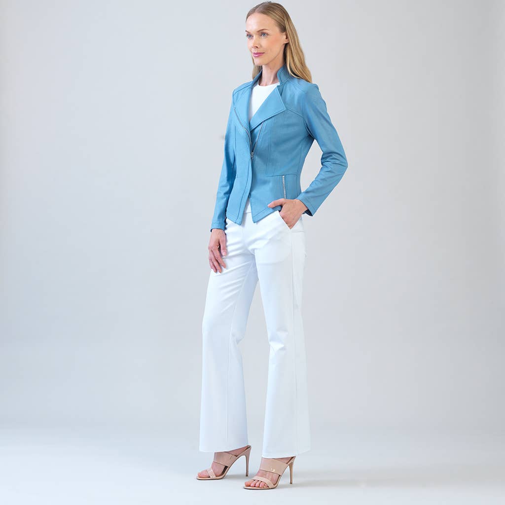 Clara Sunwoo - Vendita all'ingrosso Giacca in pelle - Donna - Giacca Signature Liquid Leather™ JK16127