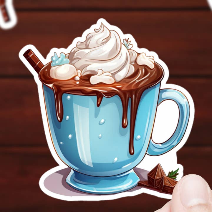 Aufkleber mit heißer Schokolade für den Großhandel von Mystical Clarity