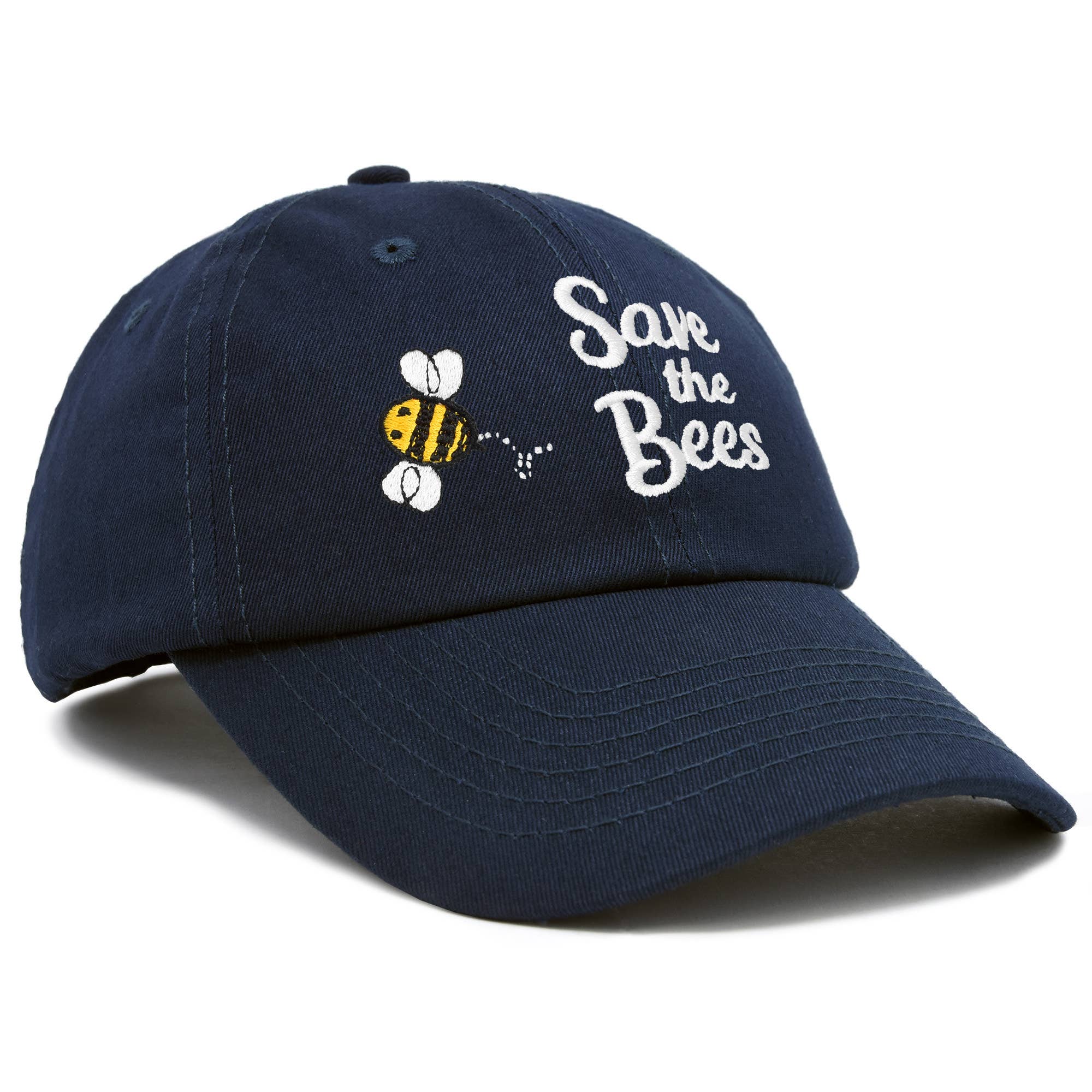 Dalix - Wholesale Baseball Cap - Women's - DALIX Save The Bees Baseball Cap Dad Hat Womens Girls51