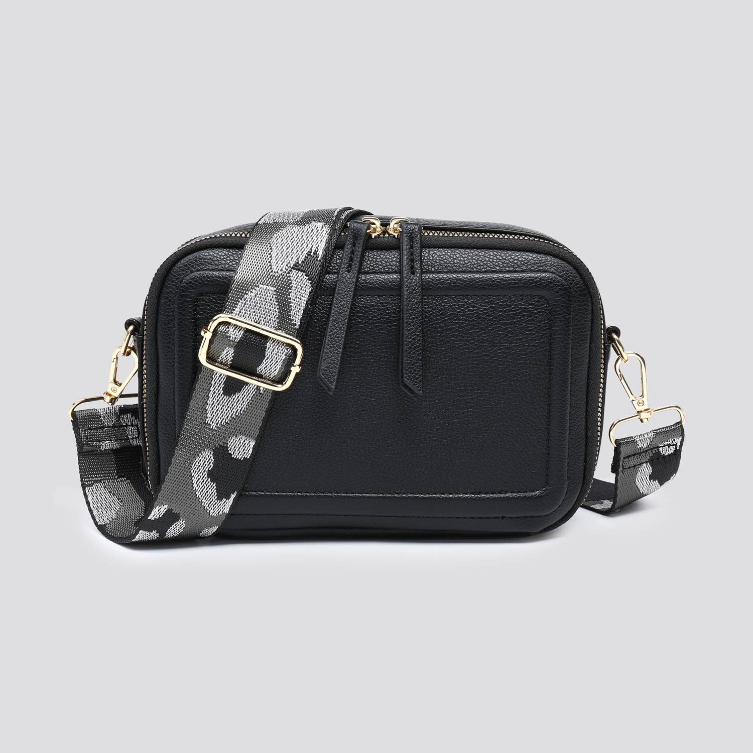 House of Milano – wholesale Crossbody bag – Women's – 3316 Faux Leather Double Compartment Crossbody Bag0