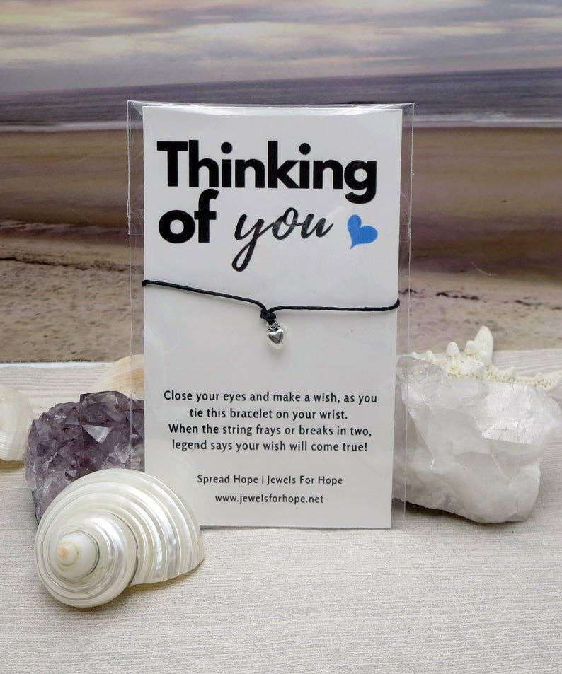 Jewels For Hope - Wholesale Charm/Dangle Bracelet - Heart Wish Bracelet - Love Inspirational Jewelry for Teens3