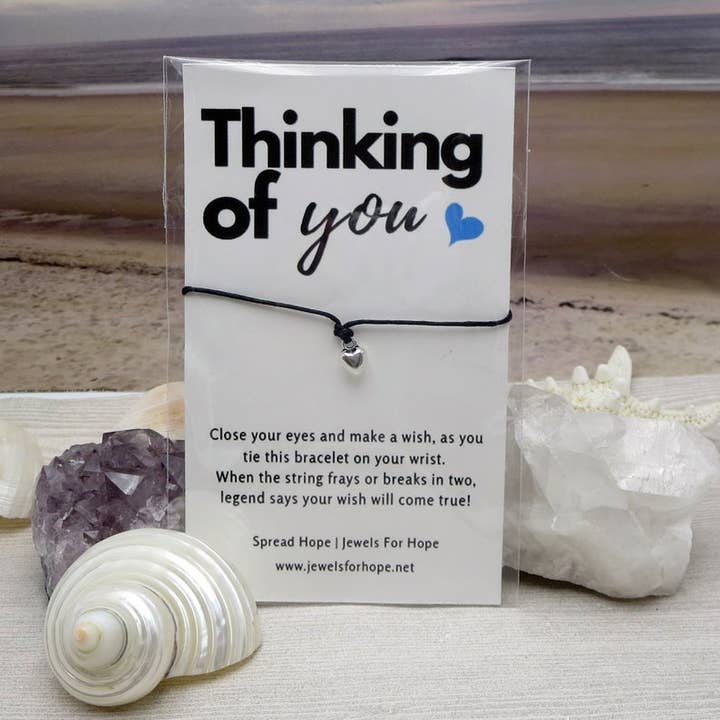 Jewels For Hope - Wholesale Charm/Dangle Bracelet - Heart Wish Bracelet - Love Inspirational Jewelry for Teens3