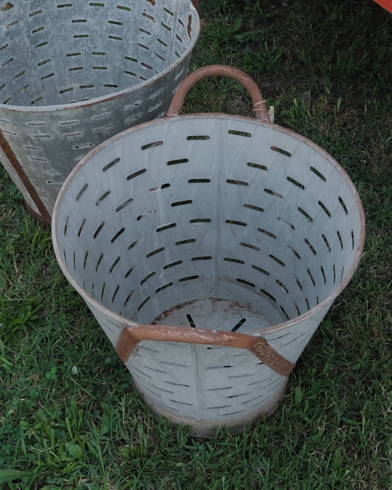 Golden Oldies Antiques - Wholesale Bucket/Pail - Rustic Metal Olive Buckets1
