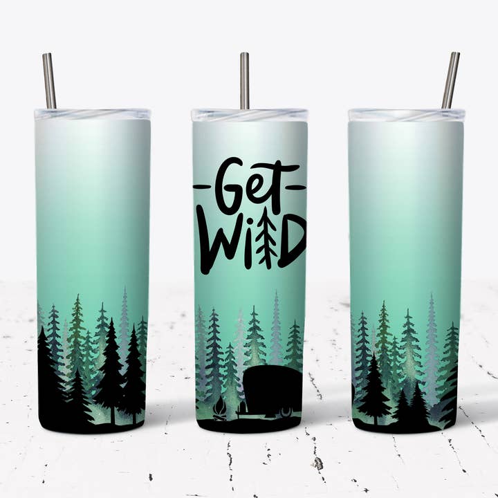 Obter garrafa térmica quente/fria de aço inoxidável Wild Tumbler por atacado de Wi-Wear