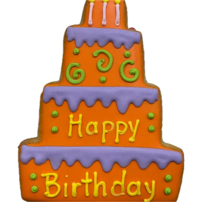 The Frosted Baker - Vendita all'ingrosso Biscotti - Torta di compleanno all'arancia