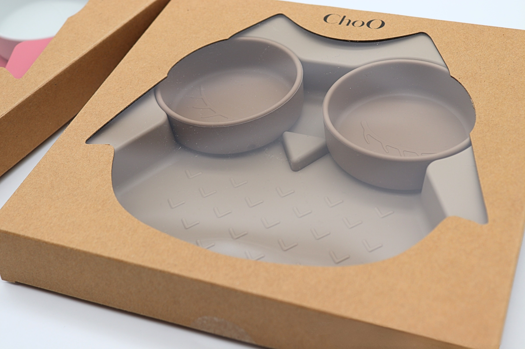 ChoO - Wholesale Dinner Plate - Kids & Baby - Owl Sand Silicone Compartment Plate3