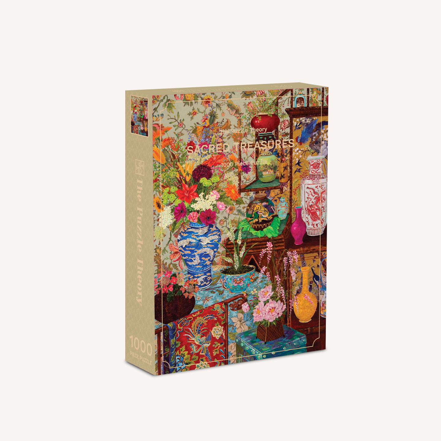 The Puzzle Theory - Wholesale Puzzle - Adult - John Powell Sacred Treasures - 1000 Piece Puzzle1