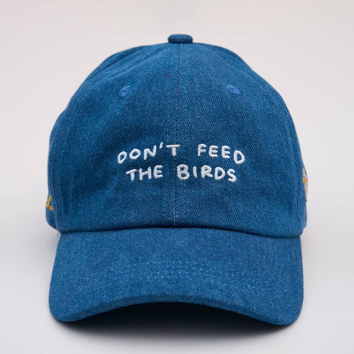 DON'T FEED THE BIRDS: Cap (NYC MARKETS EDITION) for wholesale by Karepango